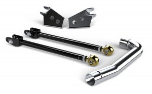 1443470 – TJ: Pro LCG Long Arm & Bracket Upgrade Kit – Front Upper (3–5" Lift)