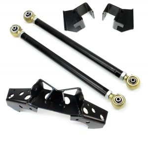 1444870 – TJ SWB: Pro LCG 4-Link Long Arm & Bracket Upgrade Kit – Rear Upper (3–5" Lift)