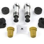 1968352 – JT: 2"-Stroke SpeedBump & Progressive Bump Stop Kit – Front & Rear (2.5–3.5" Lift)