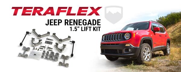 TeraFlex Gives the Jeep Renegade (BU) an Altitude Adjustment