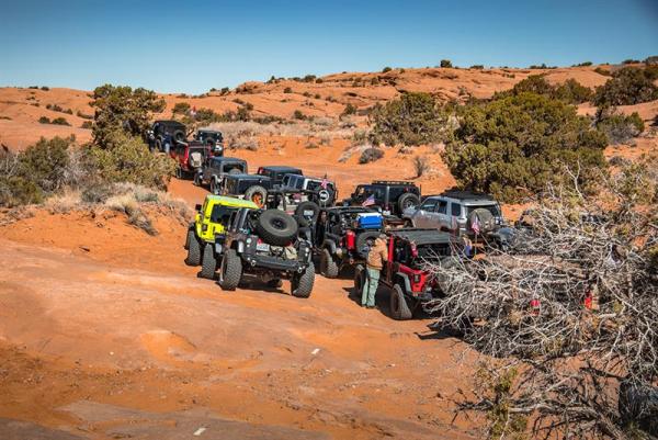 2018 Moab Easter Jeep Safari — Day 2: Poison Spider Mesa