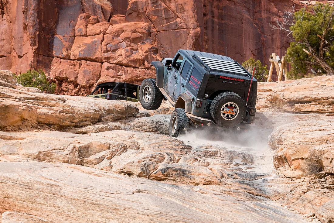 Moab Easter Jeep Safari: TeraFlex Trail Run — Wipeout Hill